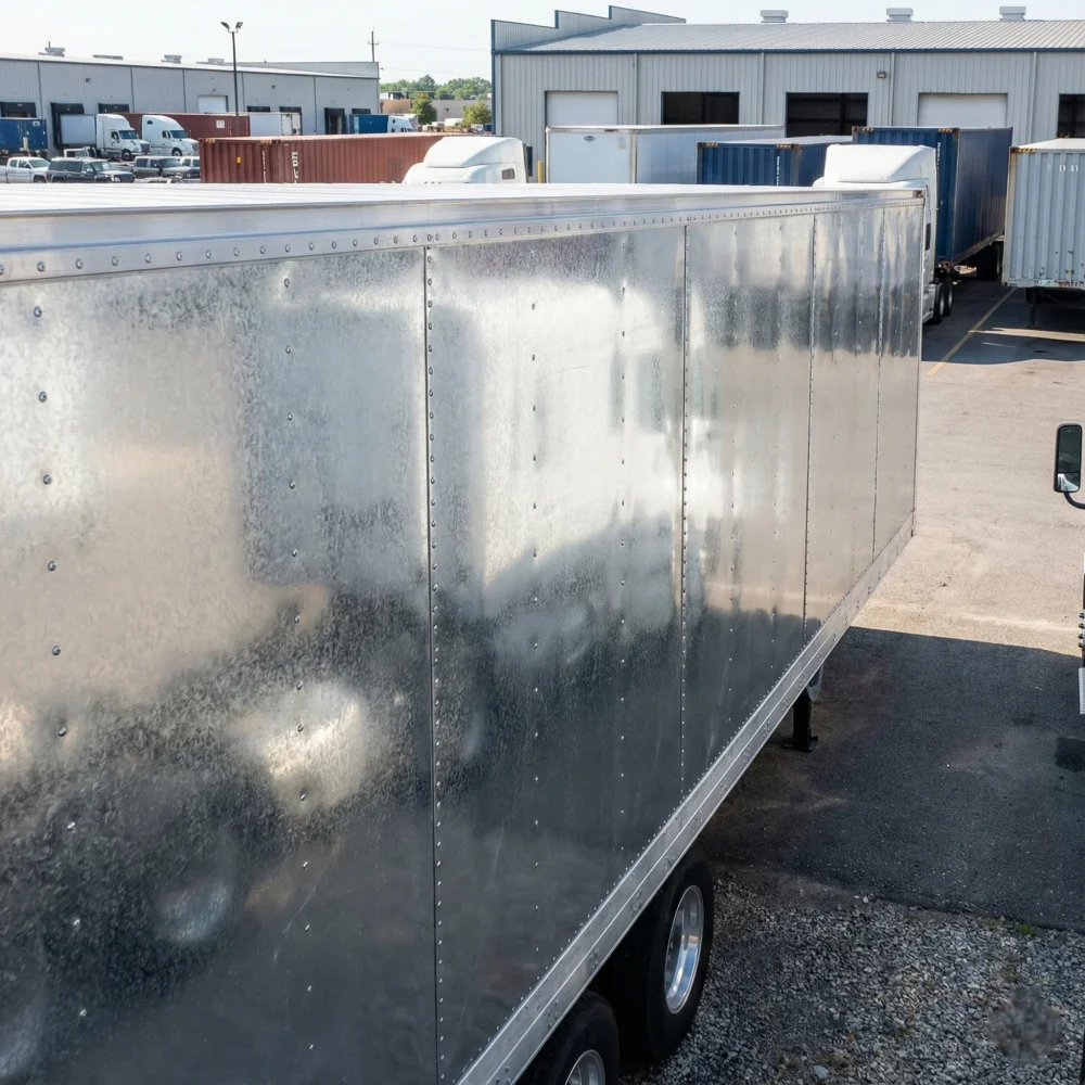 Fabricación de cajas secas con lámina lisa galvanizada