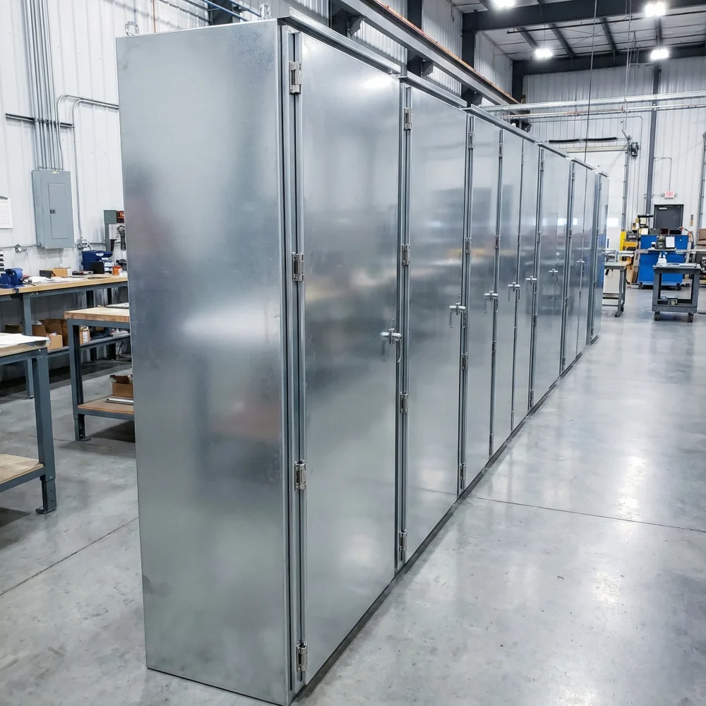Gabinetes eléctricos de acero galvanizado